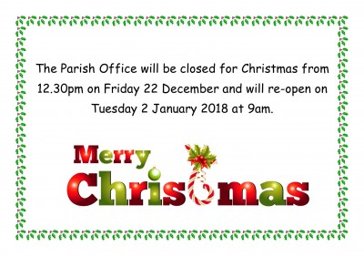 Christmas Office Hours